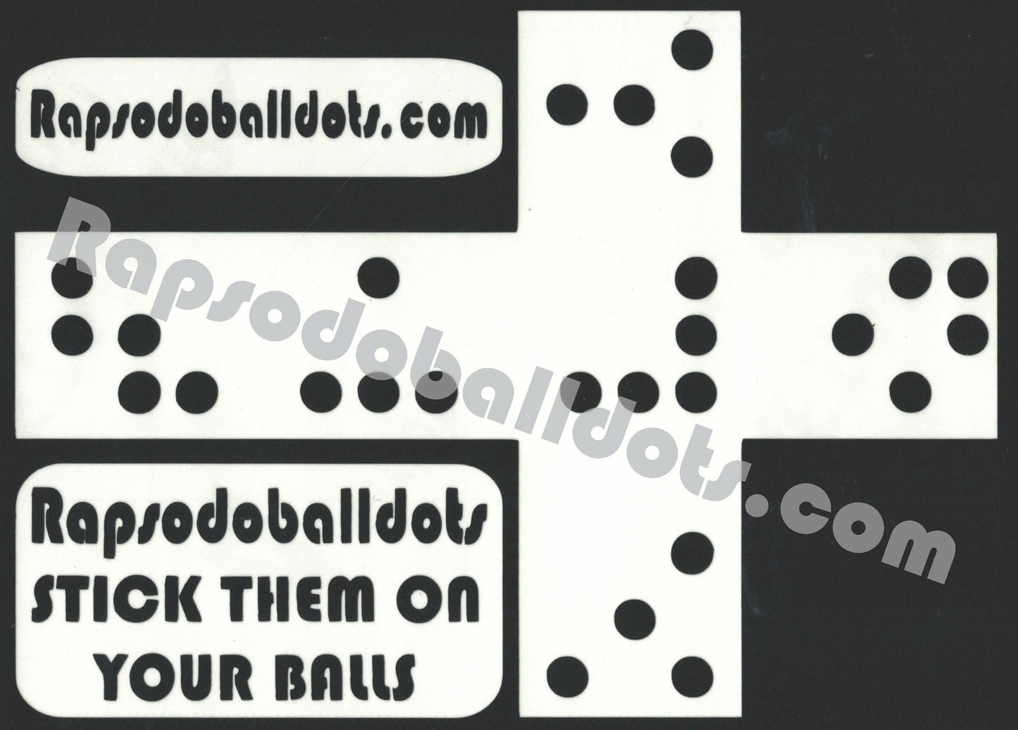 Rapsodo MLM2PRO Ball Dots Pack of 36